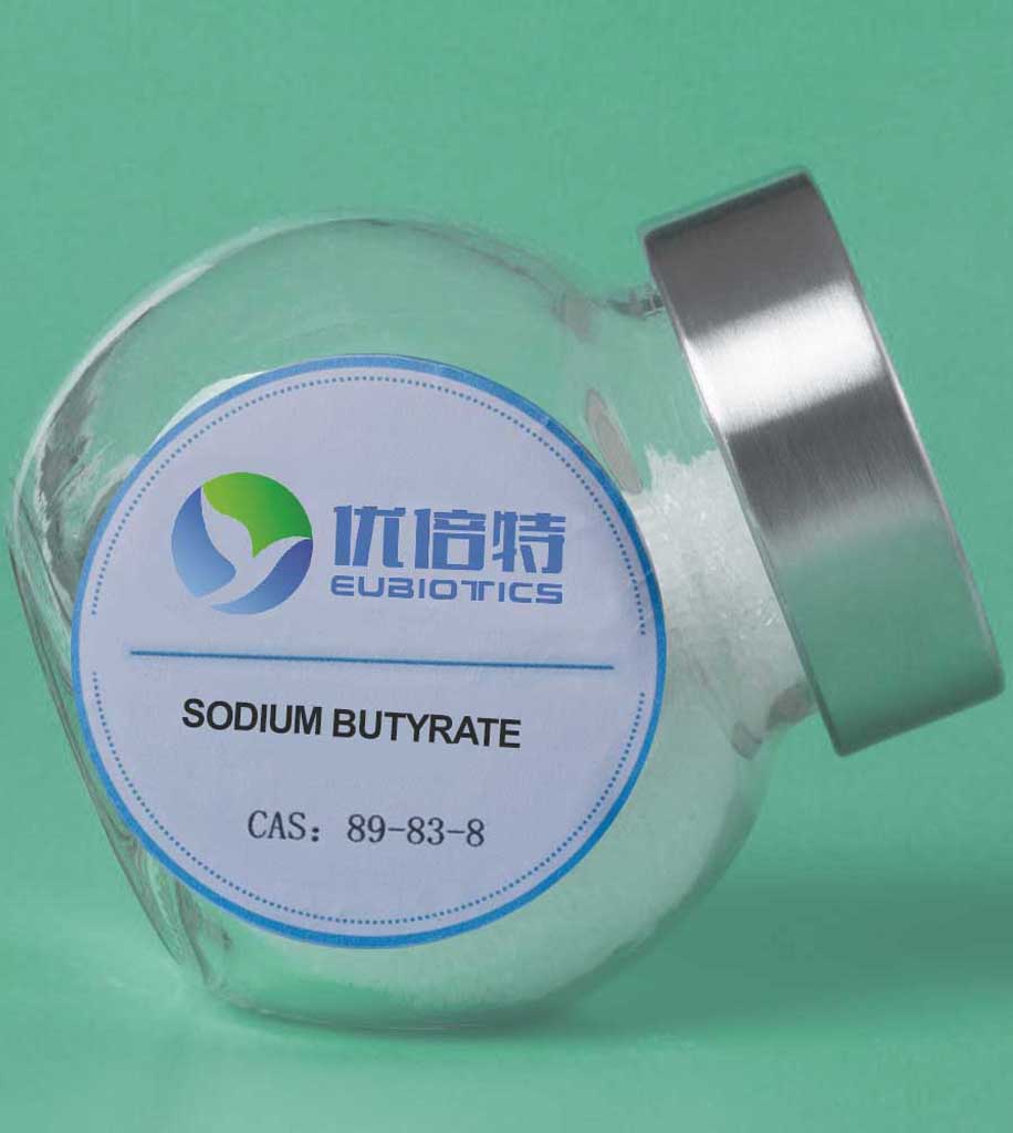 image of sodium butyrate (poultry feed additive)